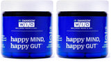Swanson WIO Happy Mind: bouteille visible et capsule végétale, soutien digestif potentiel.