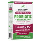 Swanson WMN Probiotiques : bouteille-versement facile et soutien microbiome.