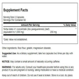 Swanson Yerba Mate – capsules, source naturelle de caféine pour la vigilance