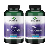 Swanson Zinc Gluconate : bouteille prête à l’emploi, soutien potentiel à l’immunité.