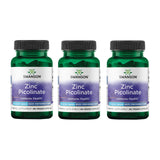 Swanson zinc picolinate – boîte de 60 gélules, soutien global et absorption potentielle.