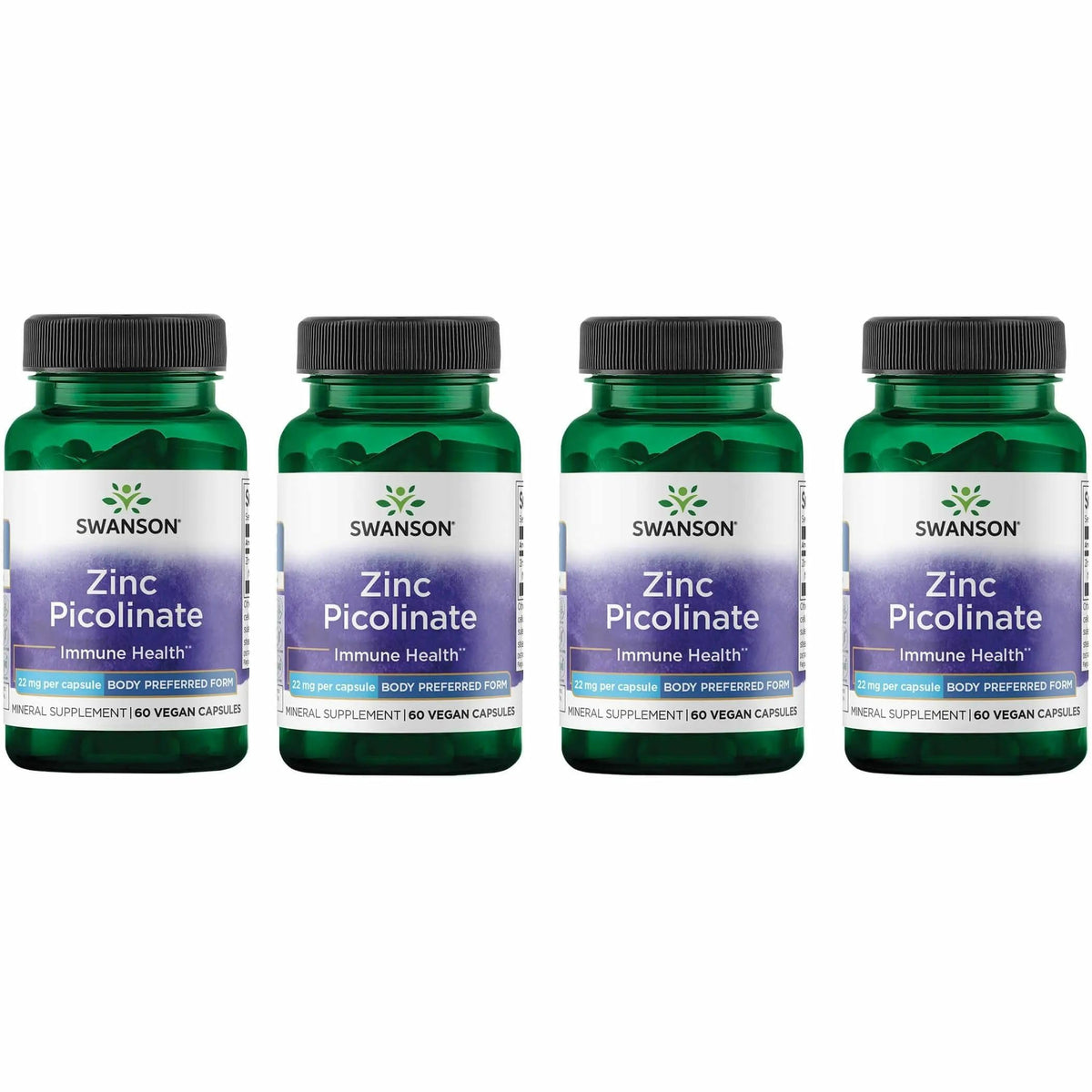 Swanson Zinc Picolinate – capsules faciles à prendre pour soutenir l'immunité.