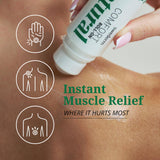 Swederm gel massage dos, appliquez sur le dos pour une sensation de détente.