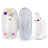 SweeBe brosse-ongles électrique bébé, soin doux pour ongles délicats.