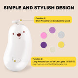 SweeBe lampe-led douce, éclairage discret pour la nuit.