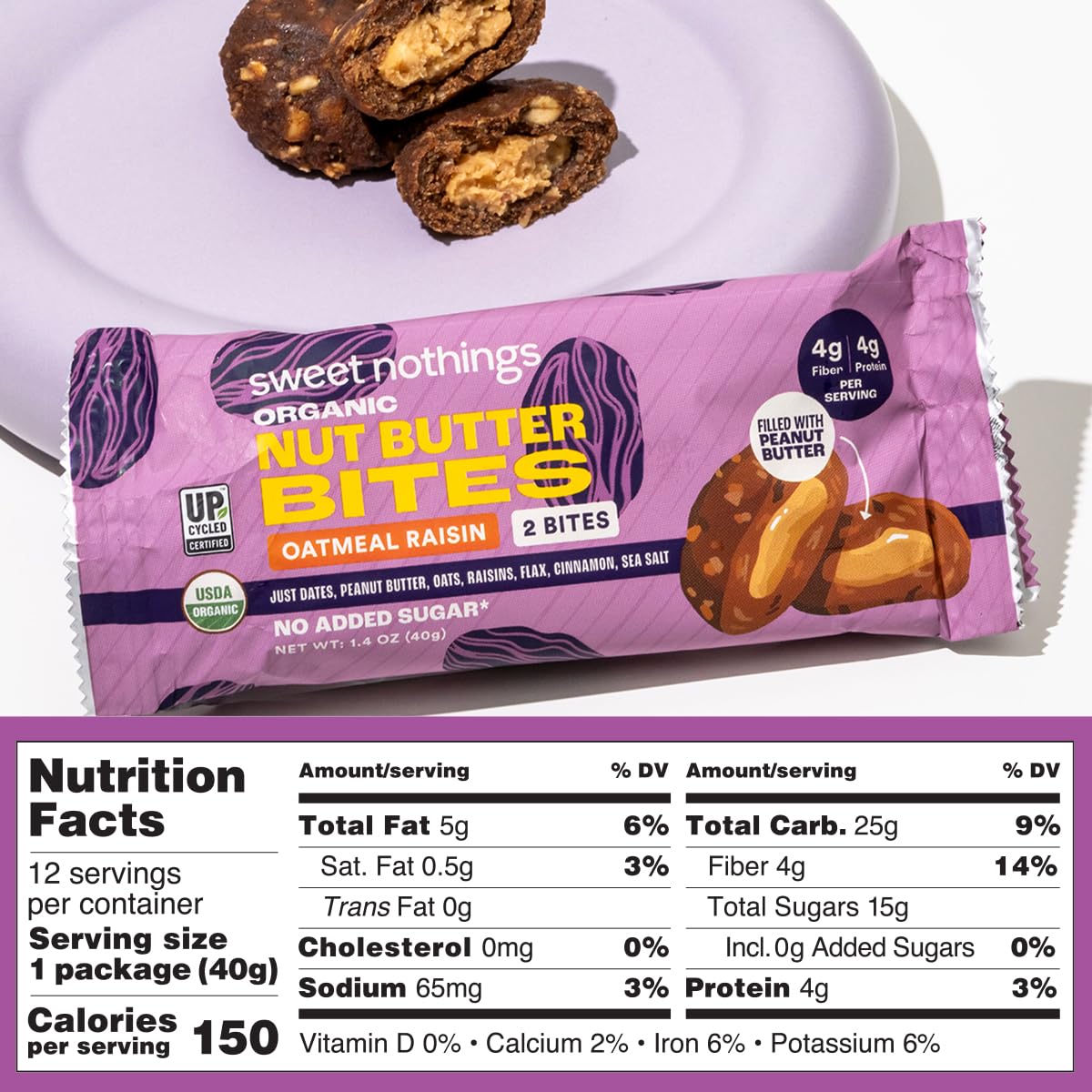 Sweet Nothings snacks-portables – parfait pour le sac et les trajets.