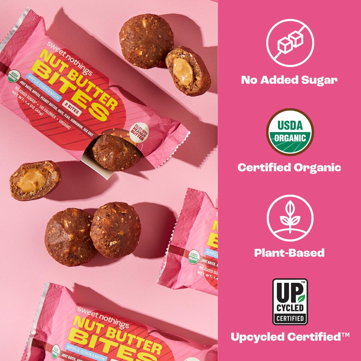 Sweet Nothings saveur pomme cannelle, goût réconfortant et équilibré
