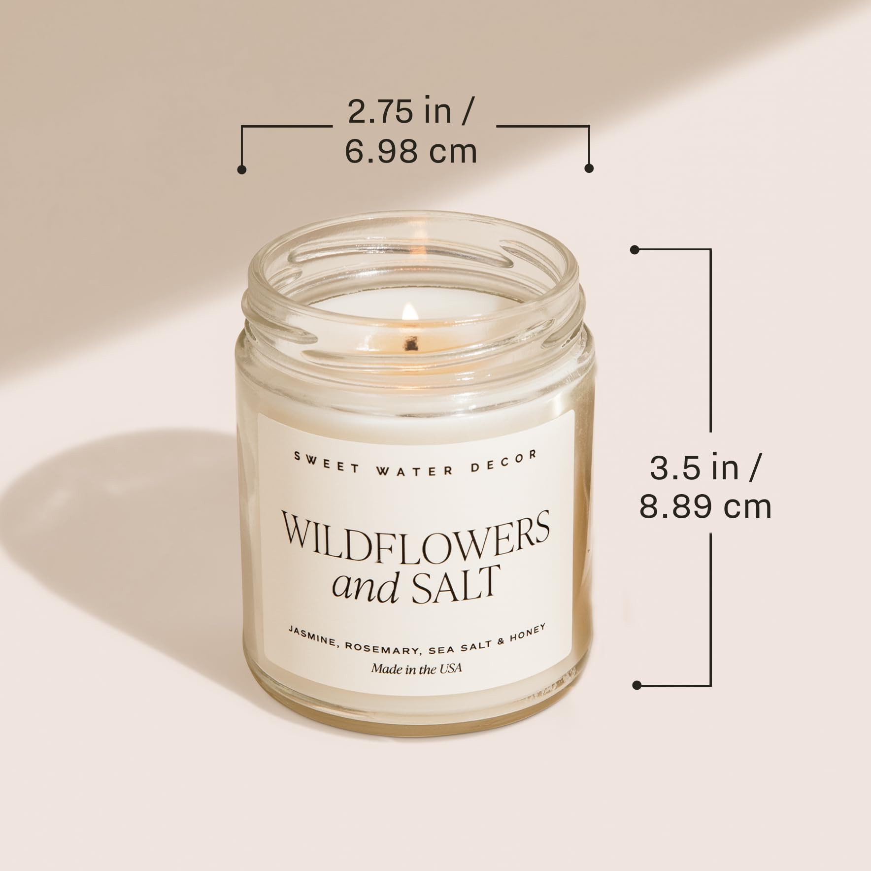 Sweet Water Decor Sunday Brunch Candle, astuce d’entretien: tailler la mèche.