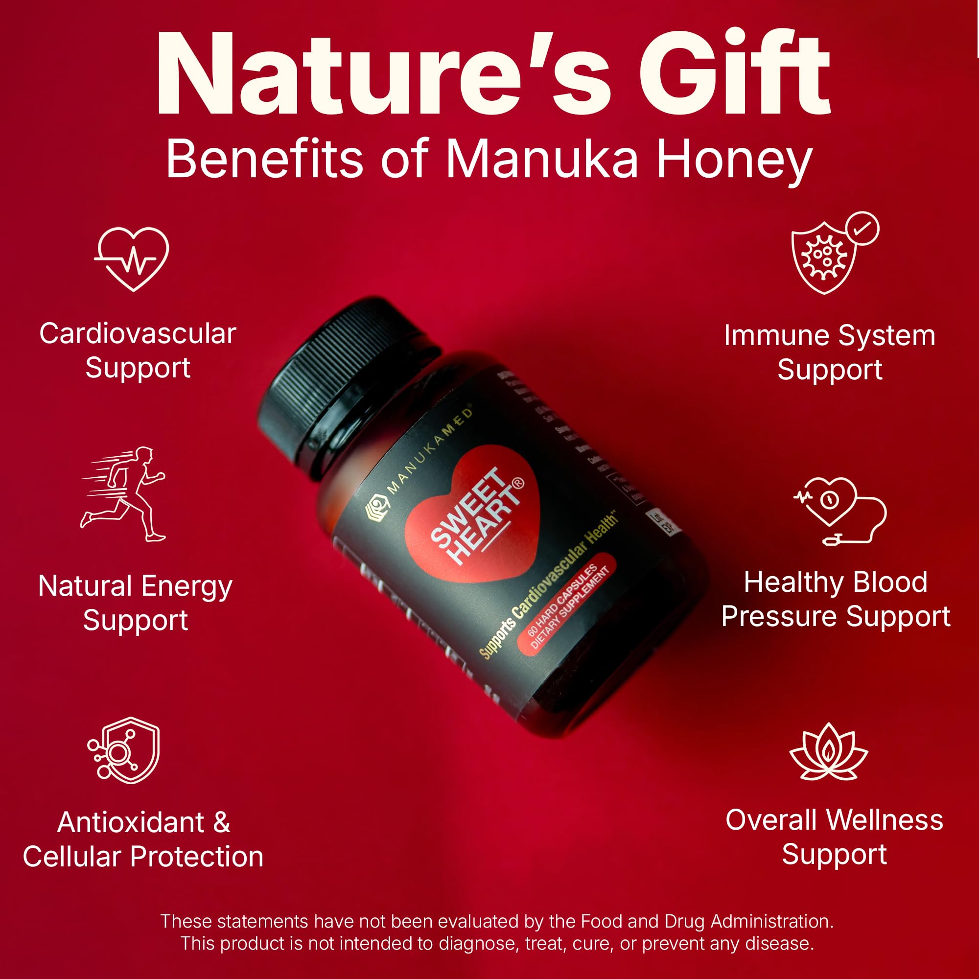 SWEETHEART: boite-carton Manuka, emballage durable et prêt à consommer.