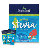 SweetLeaf Stevia en poudre, paquet 70, douceur naturelle sans calories pour vos boissons.