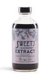 Bouteille Sweet's Elderberry Extrait prête à l’emploi pour un soutien immunitaire potentiel.
