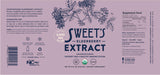 Option végane et céto compatible avec l’extrait Sweet's Elderberry.
