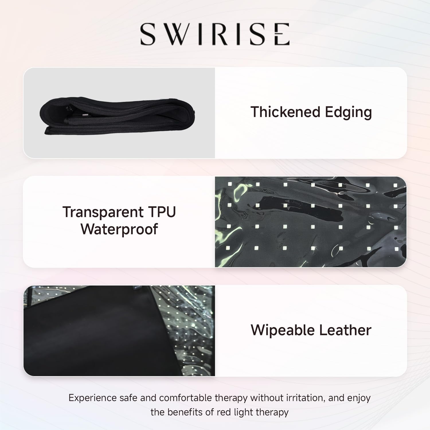SWIRISE tapis nettoyage IP65: surface facile a nettoyer et securite.