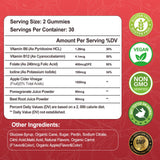 Gommes ACV céto Swiss Bioenergetics saveur fraise, goût agréable pour la routine.