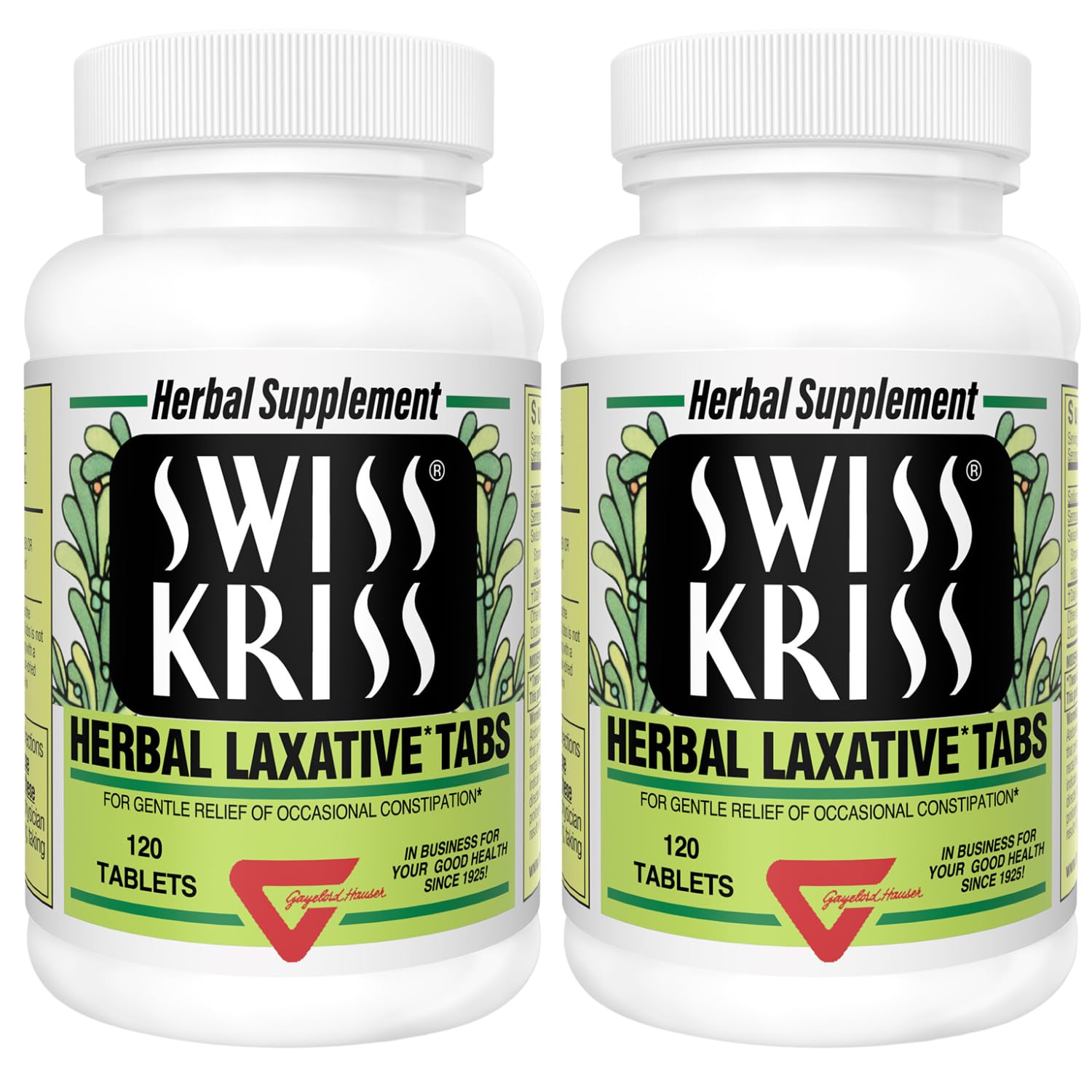 Swiss Kriss: boîte de comprimés laxatifs naturels pour un soulagement en douceur
