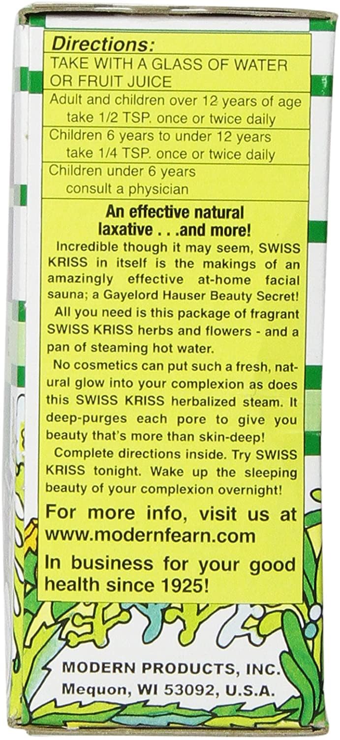 Swiss Kriss emballage économique 250, solution économique pour une utilisation prolongée.