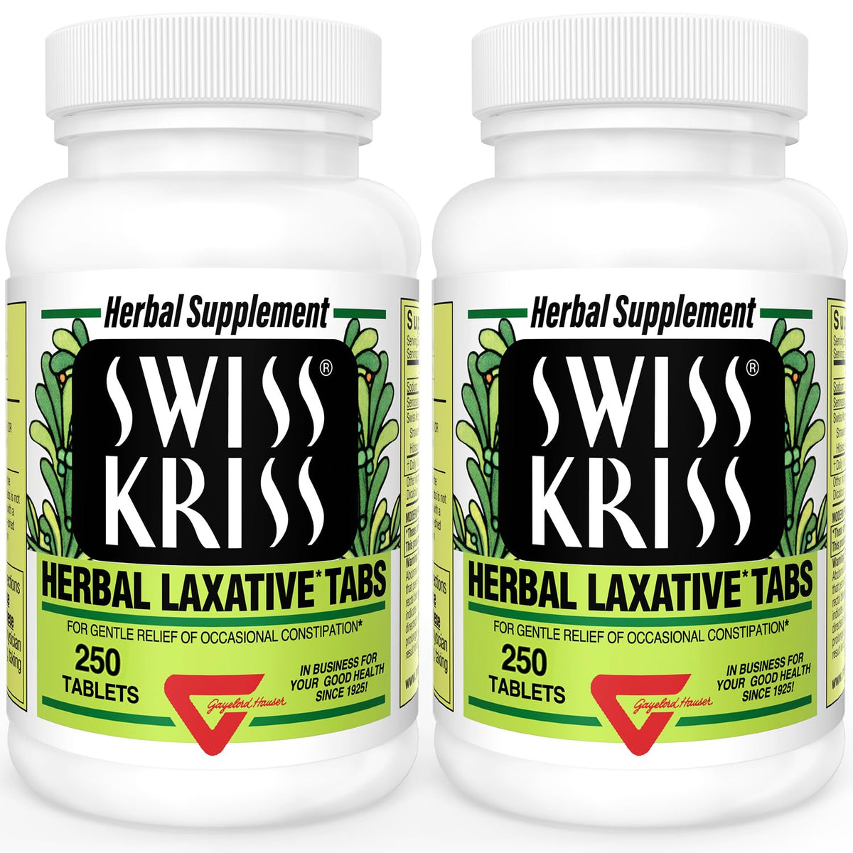 Swiss Kriss emballage lot 2 tablettes, format pratique pour usage quotidien