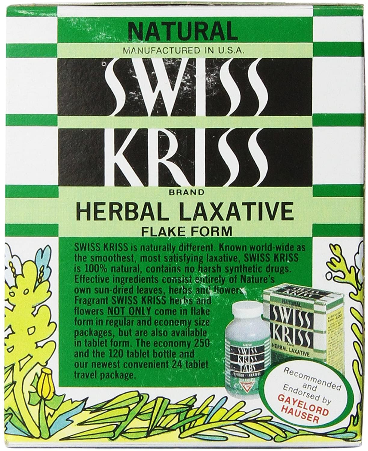 Swiss Kriss tablettes digestives, format portable pour déplacements quotidiens.