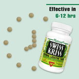 Tablettes Swiss Kriss laxatif herbales, dosage recommandé pour enfants