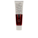 Dentifrice Swissdent extrême blanchiment en douceur et protection des gencives.