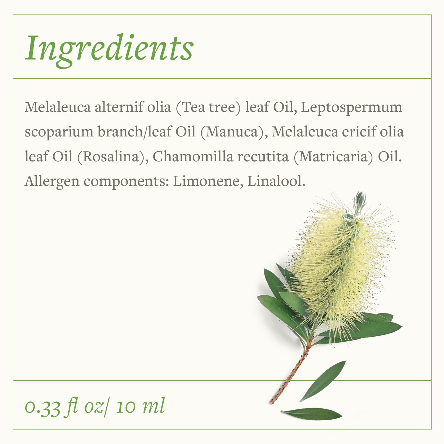 SwissJust huile arbre à thé – format voyage pratique et discret.