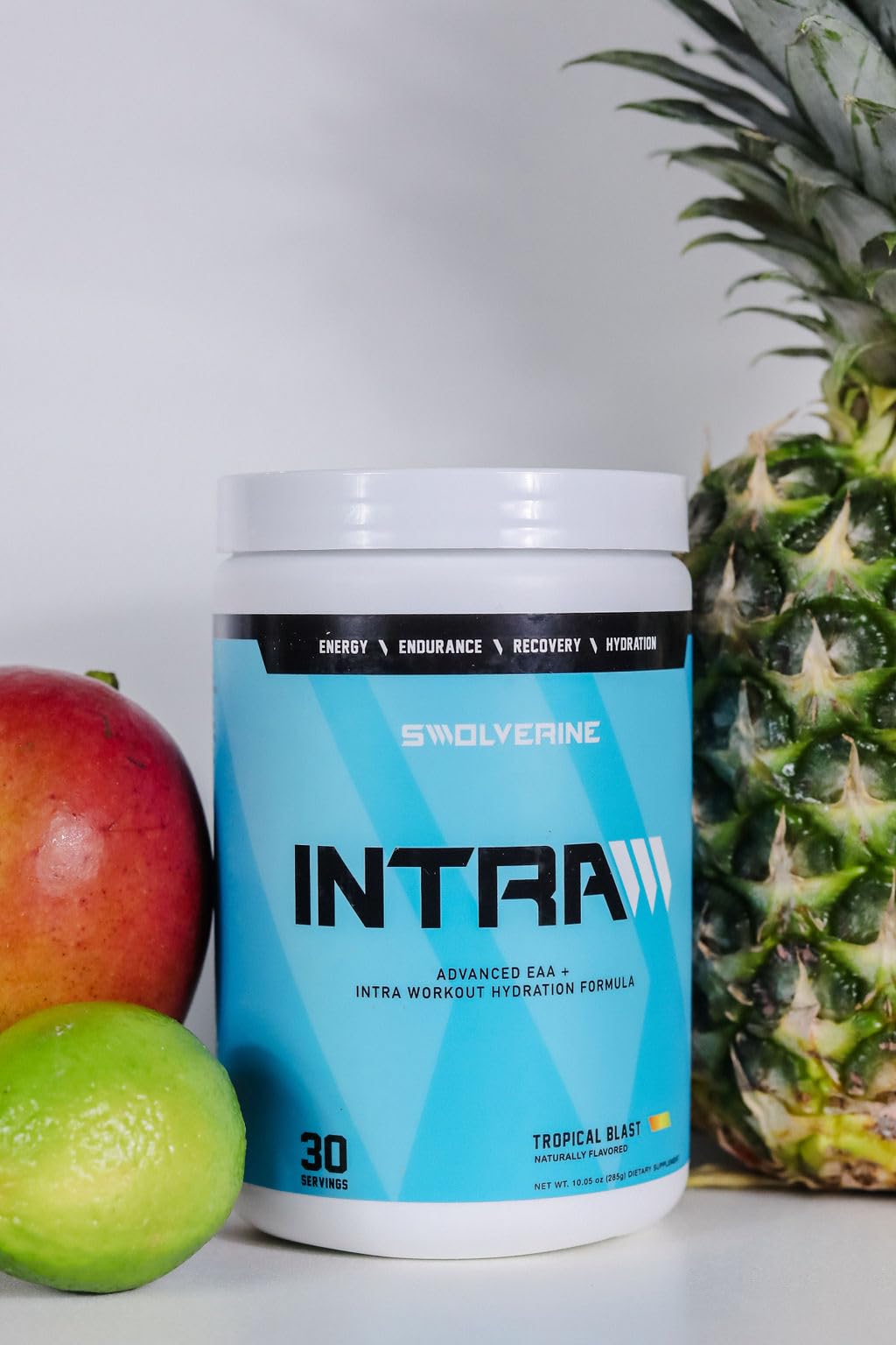 Swolverine Intra électrolytes coco, soutien hydratation et récupération.