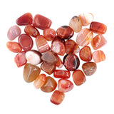 Swpeet agate marine rouge, gros morceaux — idéal pour bijoux et déco.