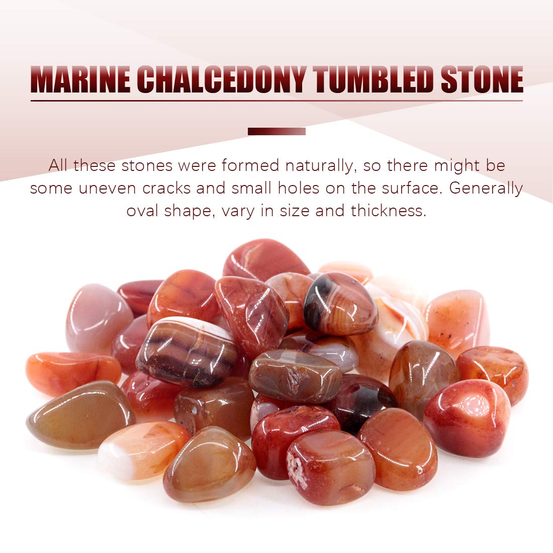 Swpeet agate marine rouge, pièces d’atelier — pour bijoux et projets artistiques.