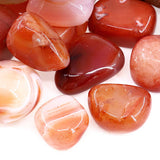Swpeet agate marine rouge, pièces décoratives — usage polyvalent en déco.