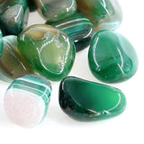 Swpeet agate marine verte – détails polis pour toucher lisse et travail bijou