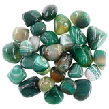 Swpeet agate marine verte – morceaux bruts 0,75 à 1 pouce, parfaits pour bijoux et décoration