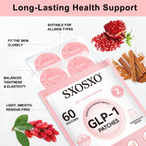 Patch GLP-1 SXOSXO : application facile sur la peau sans irritation.