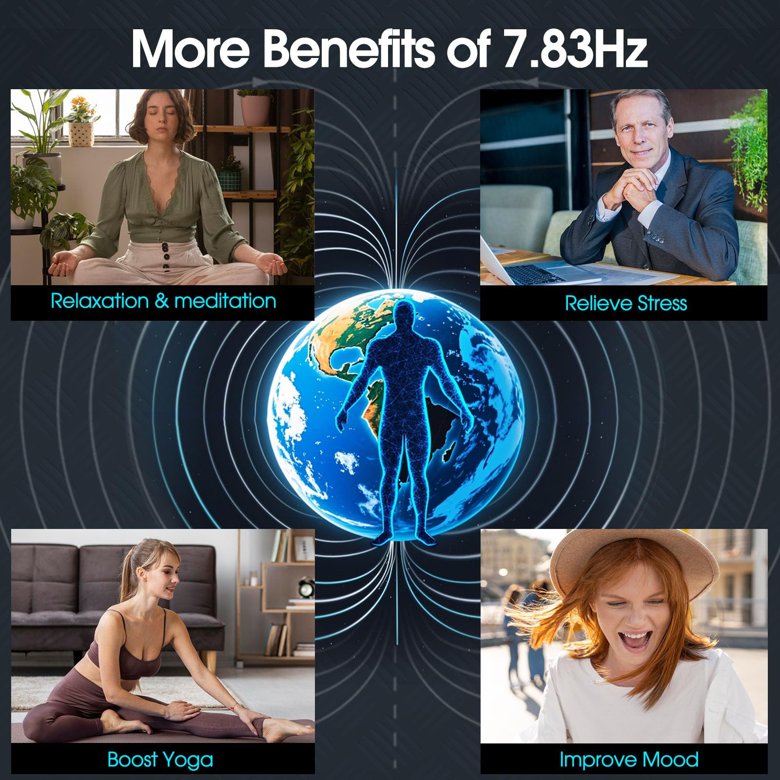SXZL générateur de fréquences réglable 0,01 Hz à 200 kHz, personnalise votre séance de relaxation.