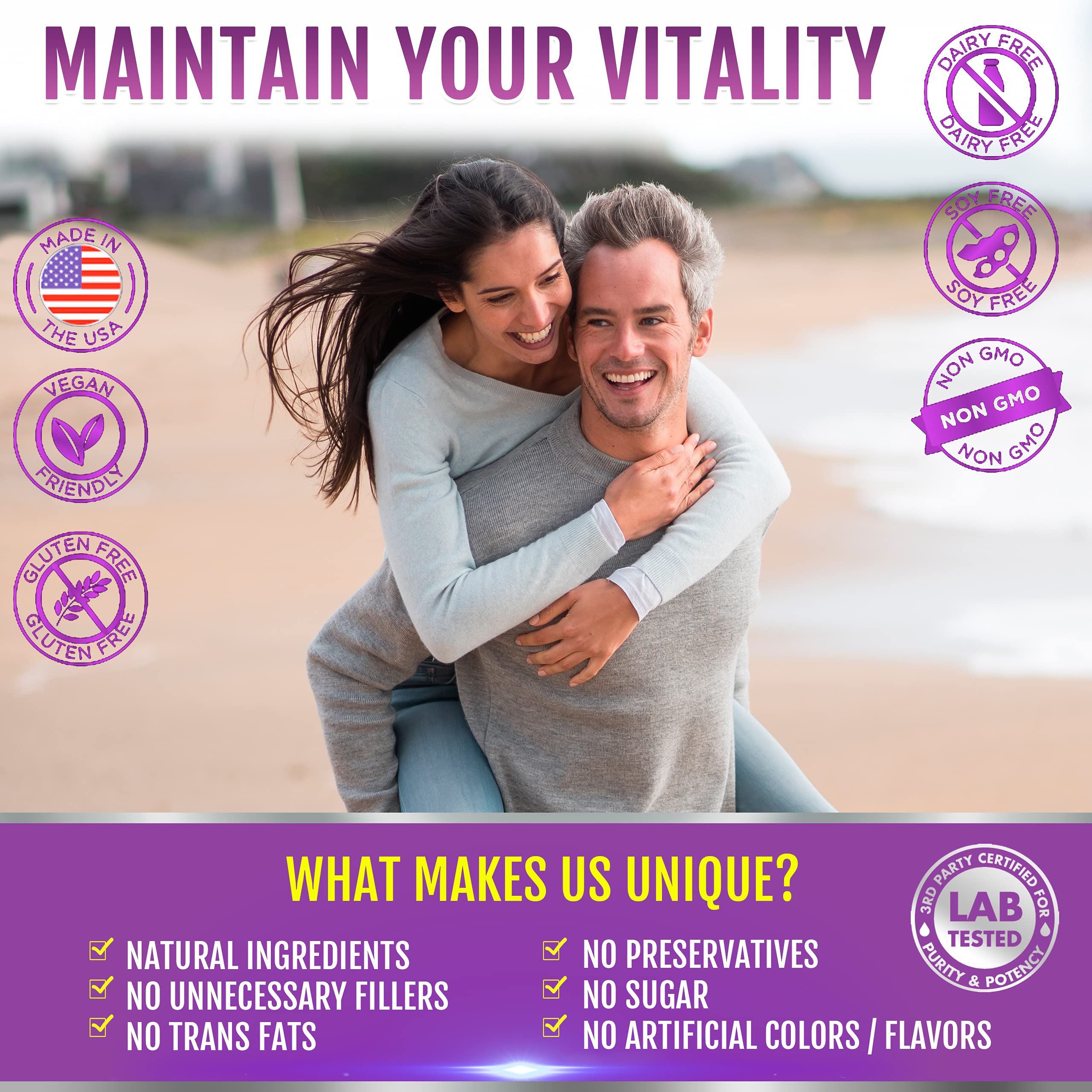Informations nutritionnelles SYLAN résveratrol par portion
