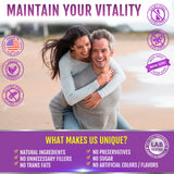 Informations nutritionnelles SYLAN résveratrol par portion