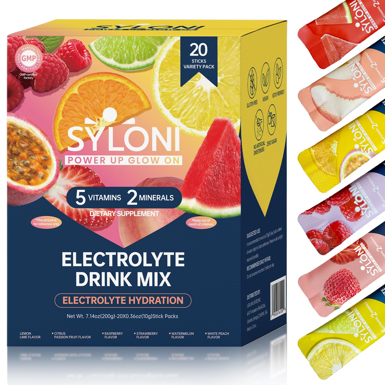 Syloni Electrolytes montre l ouverture d un sachet pour hydratation pratique
