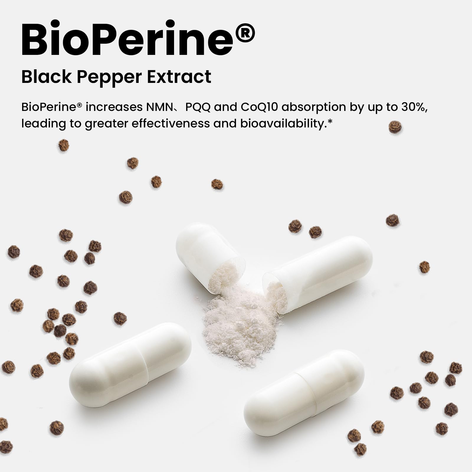 Boîte avec 60 capsules prête à accompagner voyages et quotidien