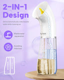 Design transparent du réservoir Sylvanthos, indicateur visuel du niveau d'eau usée.