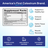 Poudre-doseuse de Symbiotics Colostrum Plus pour mesurer facilement la portion.