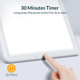 Sympa lampe de thérapie: minuteur 30 minutes et arrêt automatique.