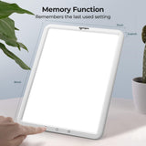 Sympa lampe de thérapie: usage à domicile, bureau ou déplacement.