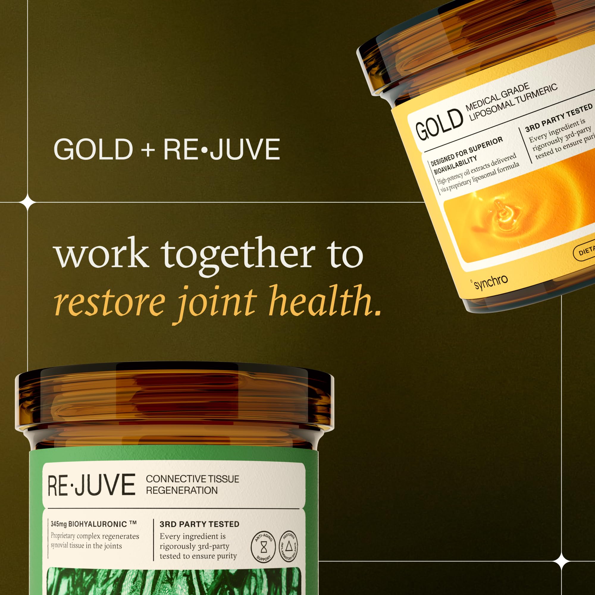 Emballage Synchro Gold clair et informatif