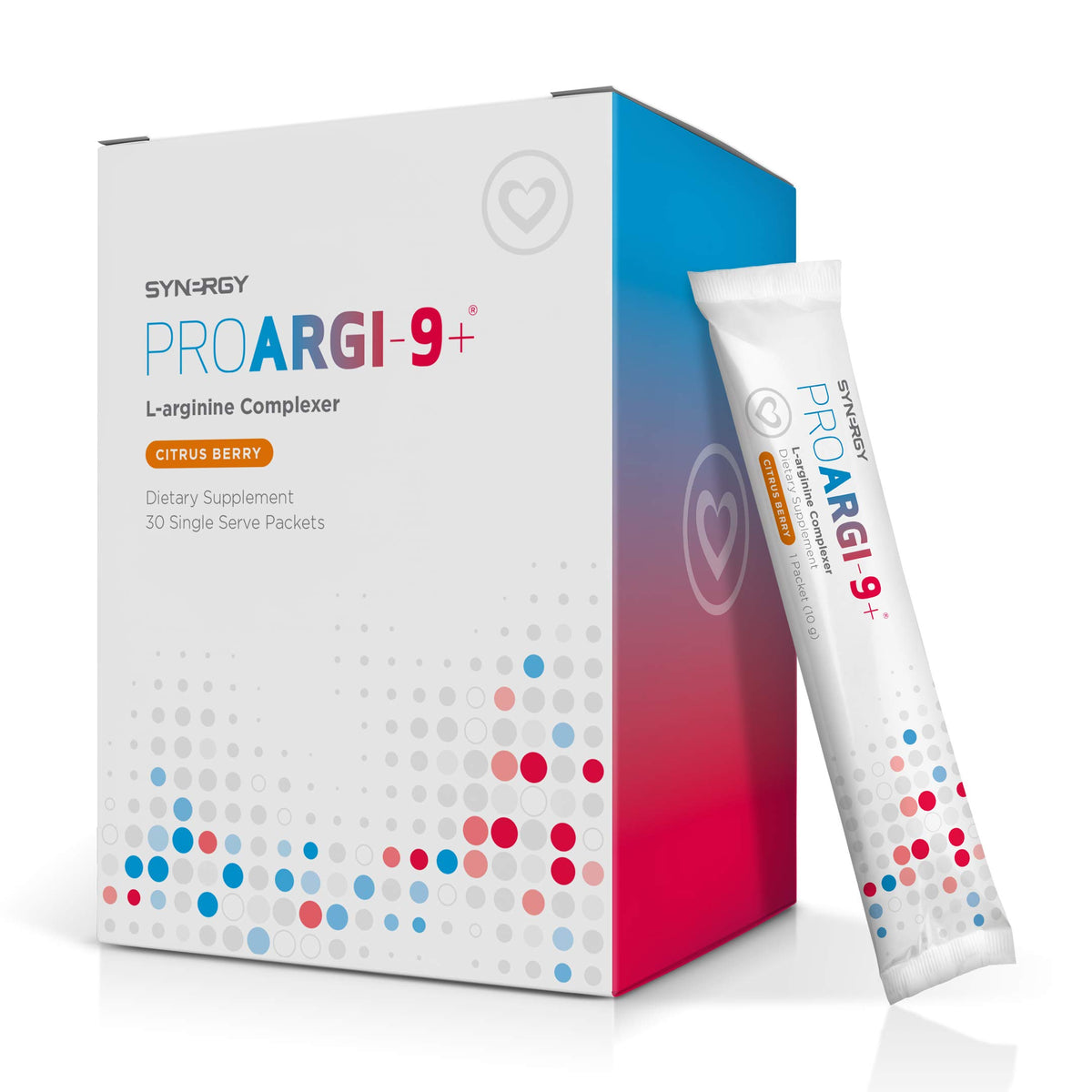 ProArgi-9 Plus Synergy, sachet agrumes et baies prêt à diluer pour énergie du matin