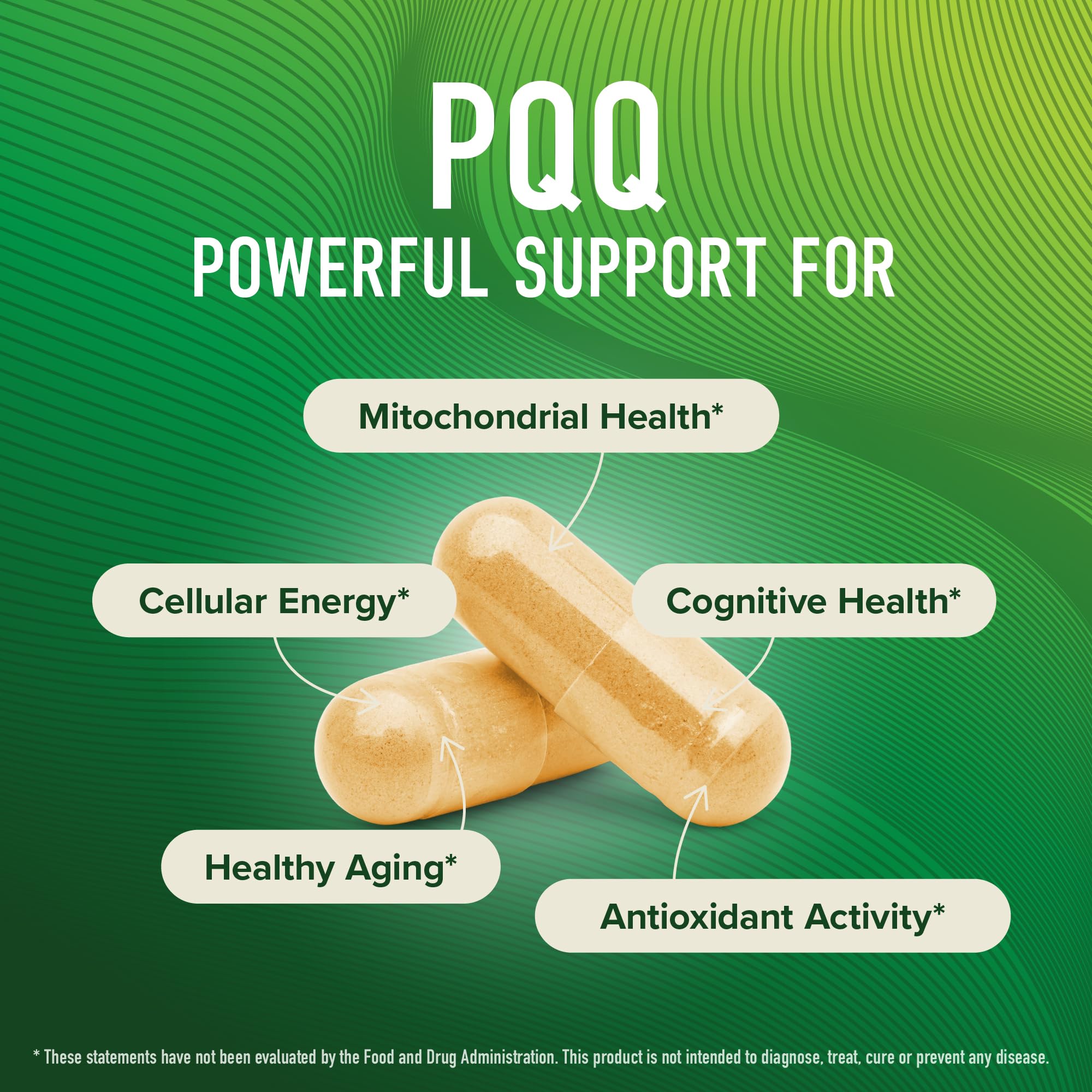 Étiquette vegan sans OGM sur SMNutrition PQQ 40 mg.