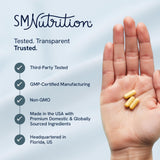 SMNutrition PQQ 40 mg – gélules sur blister, usage quotidien facilité.