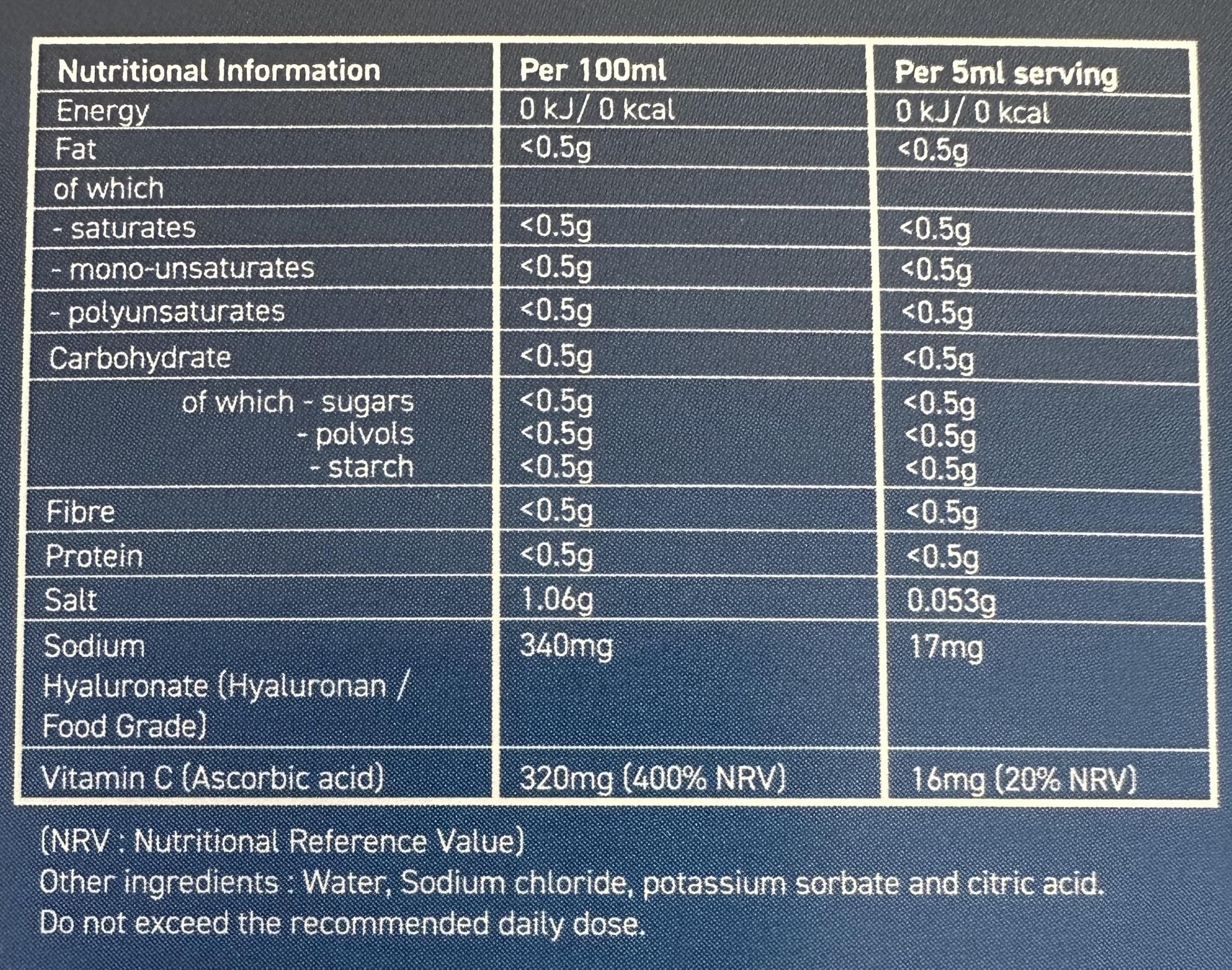 SYNO-VITAL ensemble 30 sachets, 150 ml au total.