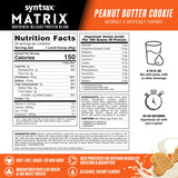 Syntrax Matrix - arôme beurre-d-arachide pour une douceur savoureuse apres l'entrainement