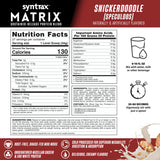 Syntrax Matrix mélange eau-lait: préparation instantanée pour boissons quotidiennes.