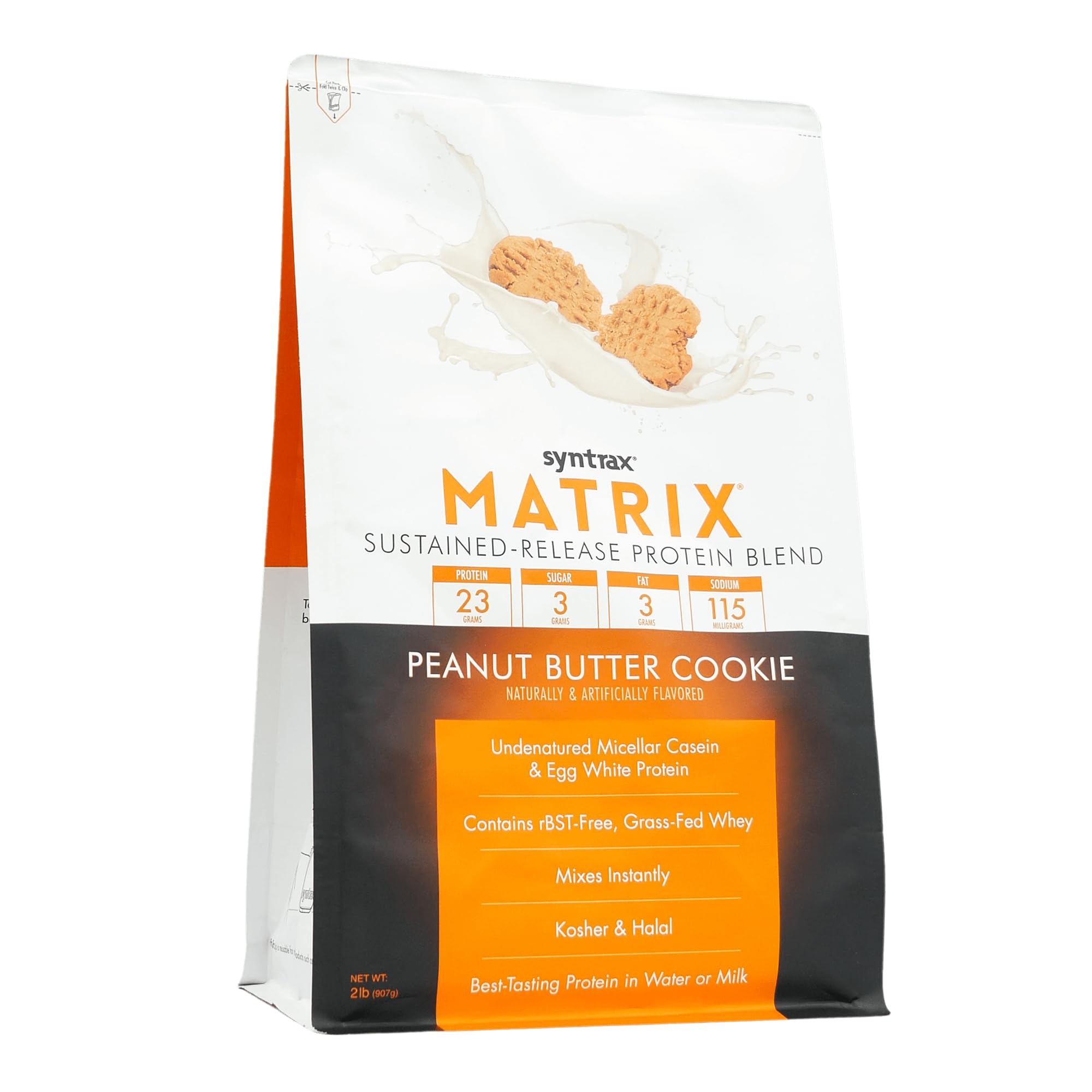 Syntrax Matrix - Morceaux-biscuit-reels pour une experience gourmande en shake.