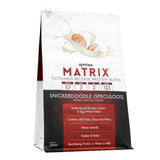Syntrax Matrix poudre saveur snickerdoodle: mélange facile en boisson.